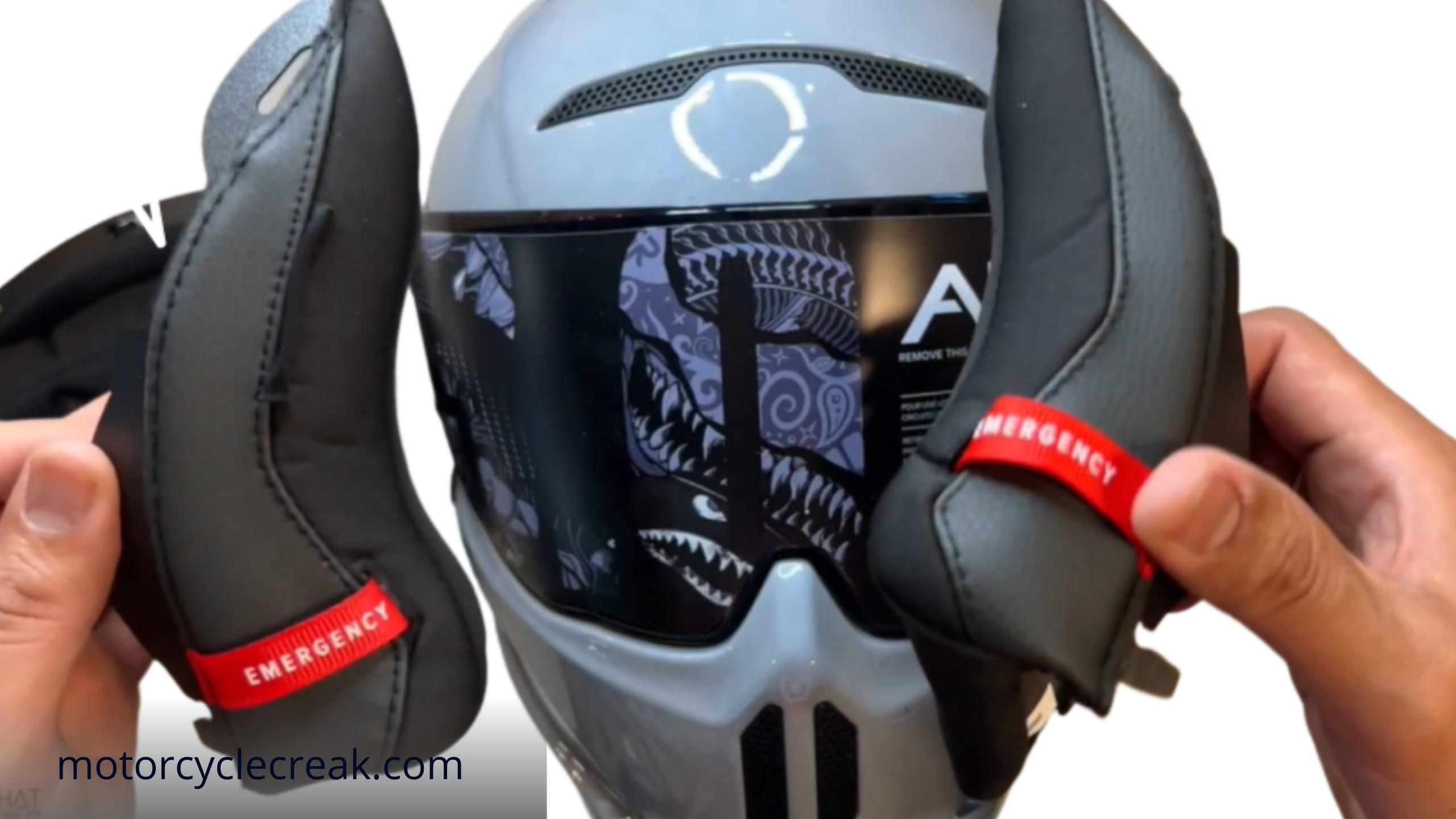 How To Make Helmet Cheek Pads Thinner?