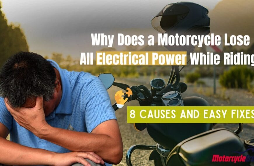 Why Does a Motorcycle Lose All Electrical Power While Riding