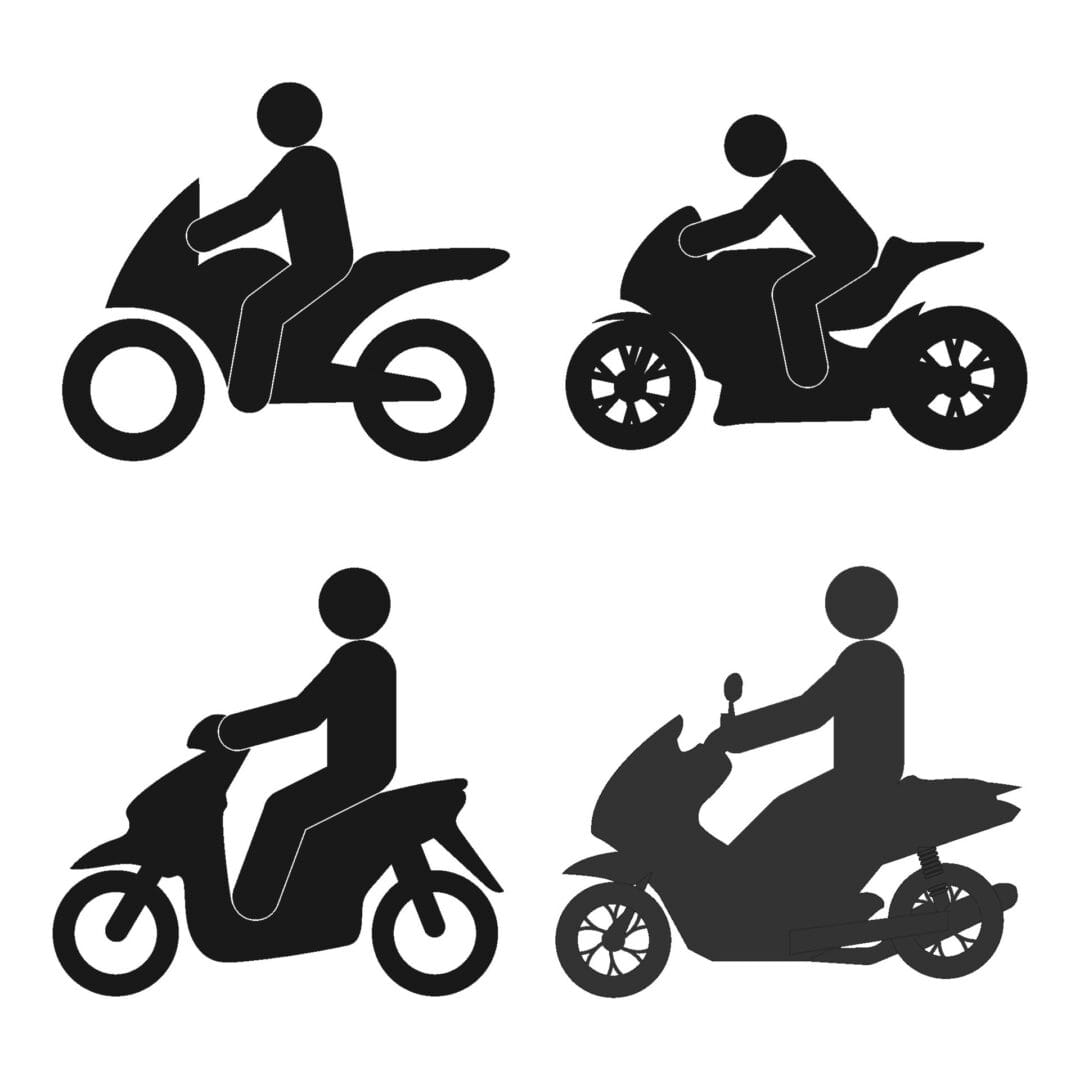 person-riding-motorcycle-icon-vector