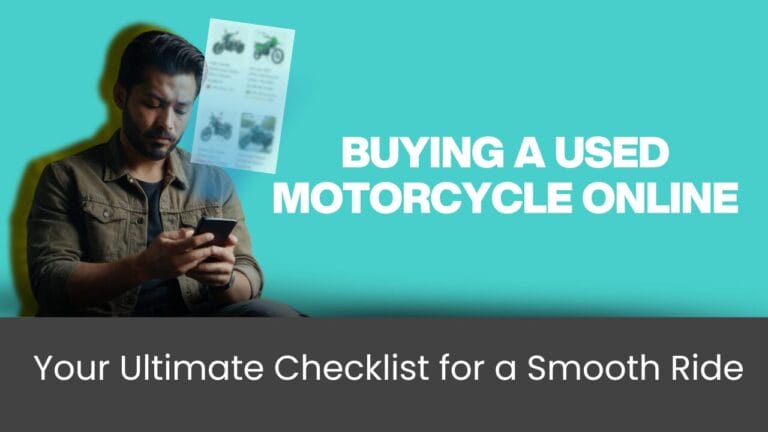 Buying a Used Motorcycle Online