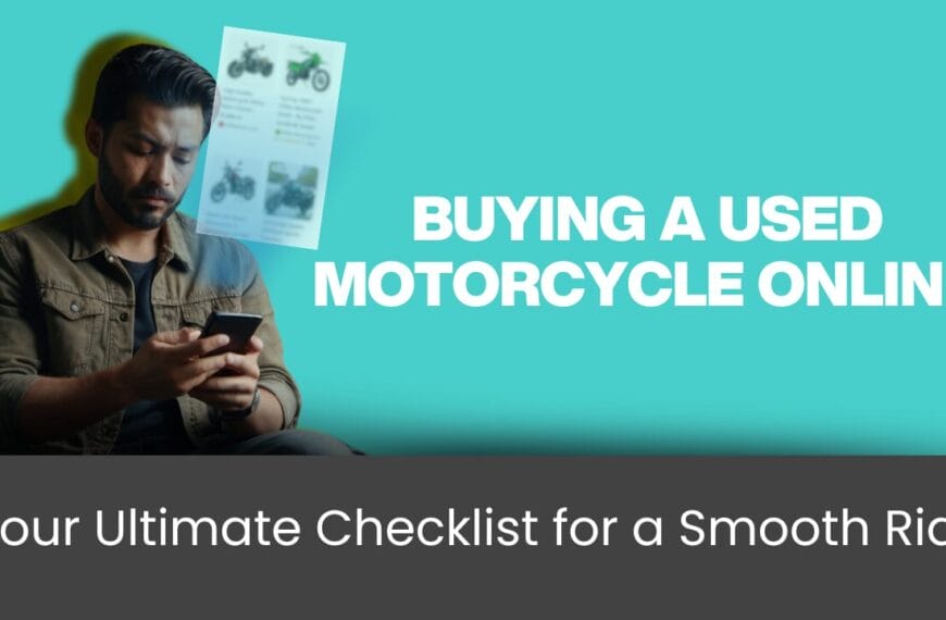 Buying a Used Motorcycle Online