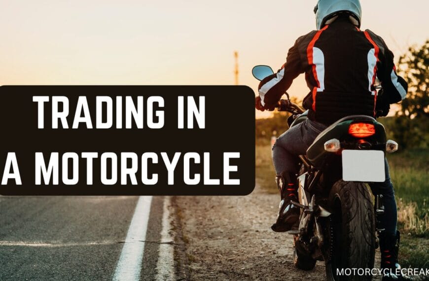 can you trade in a motorcycle you still owe on