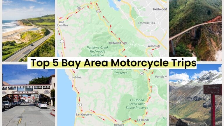 Top 5 Bay Area Motorcycle Trips