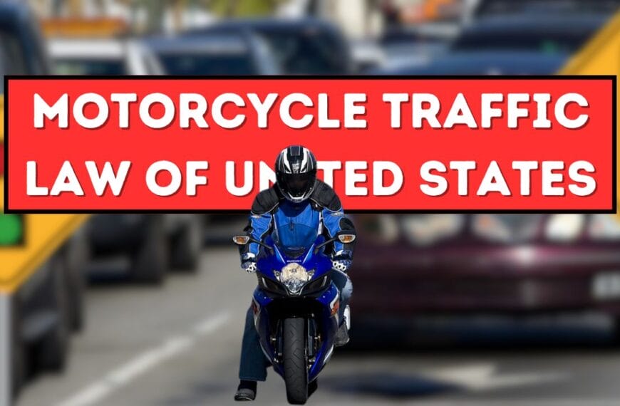 motorcycle traffic law of united states