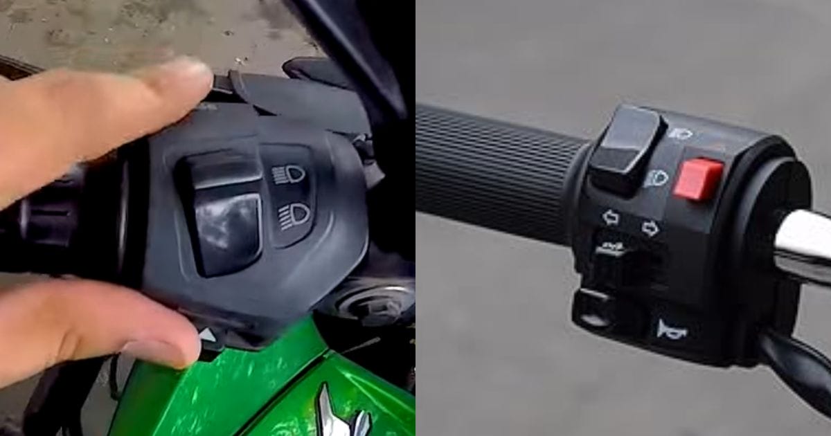An image of Pass Button and Headlight Switch